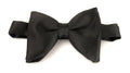 Van Buck Black  Satin Batwing Bow tie