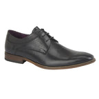 M298A Black PU 3 Eye Brogue Gibson Leather Quarter Lining