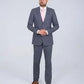 Jude Herringbone Tweed Trousers - Tailored