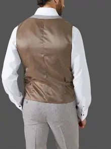 Jude Herringbone Tweed Waistcoat