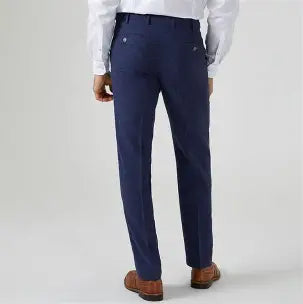 Jude Herringbone Tweed Trousers - Tapered