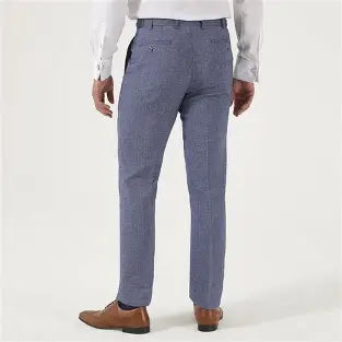 Jude Herringbone Tweed Trousers - Tailored
