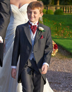 Charcoal Suit Hire - 3 Piece Tails & top hat in black/grey