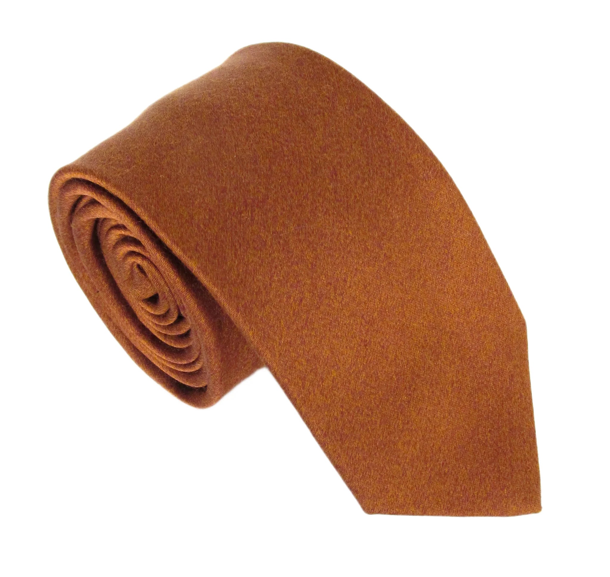 Van Buck Dark Rust Tie & Square