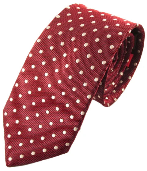 Van Buck Polka Dot Tie and Square Set