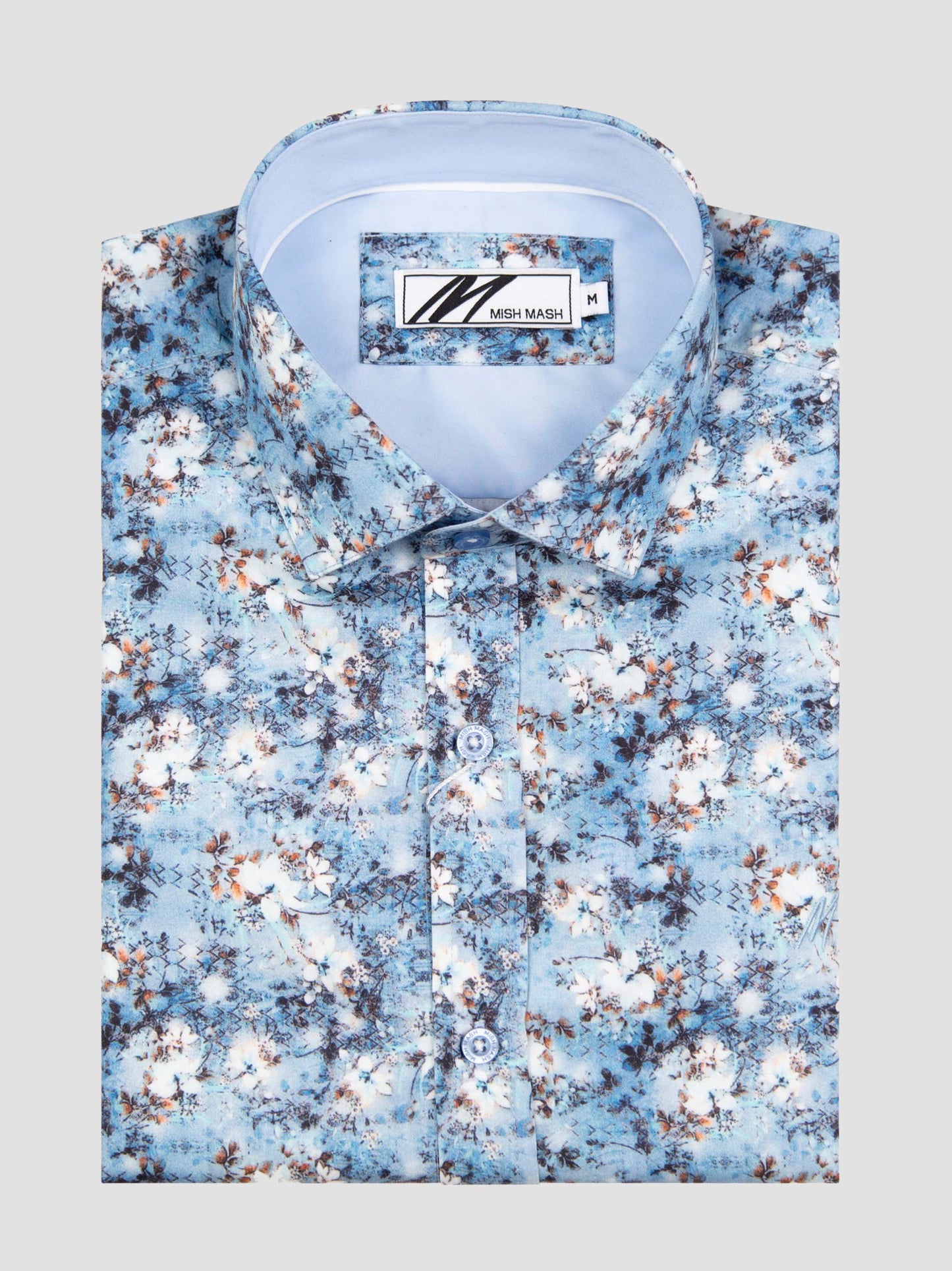 Mish Mash - Breach Sky Blue Short Sleeve Shirt