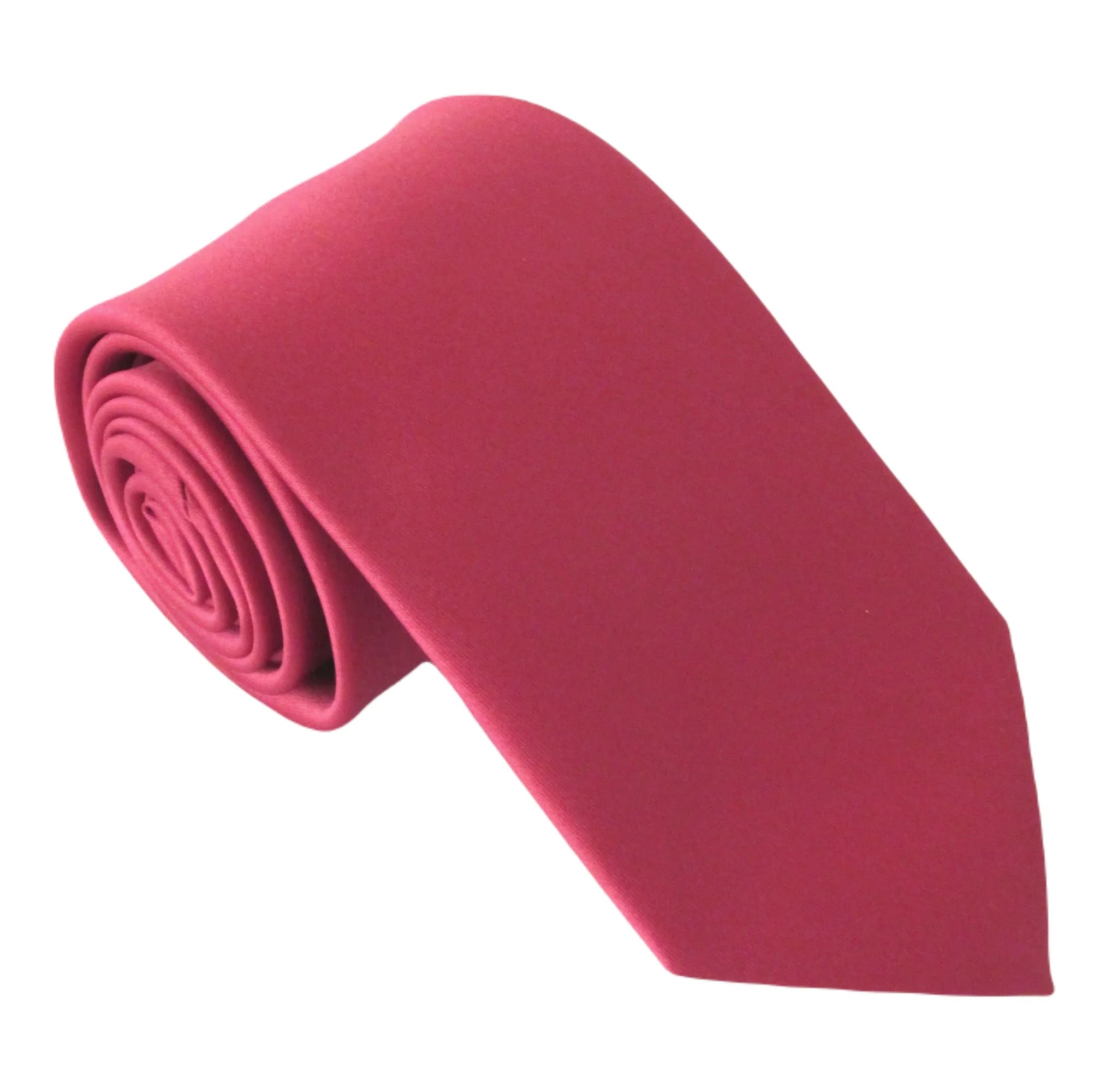 Van Buck Satin Cerise Tie & Square (discontinued)
