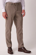 Hayden Tan Crossweave Trousers