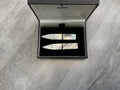 Mother of pearl Collar Stiffners