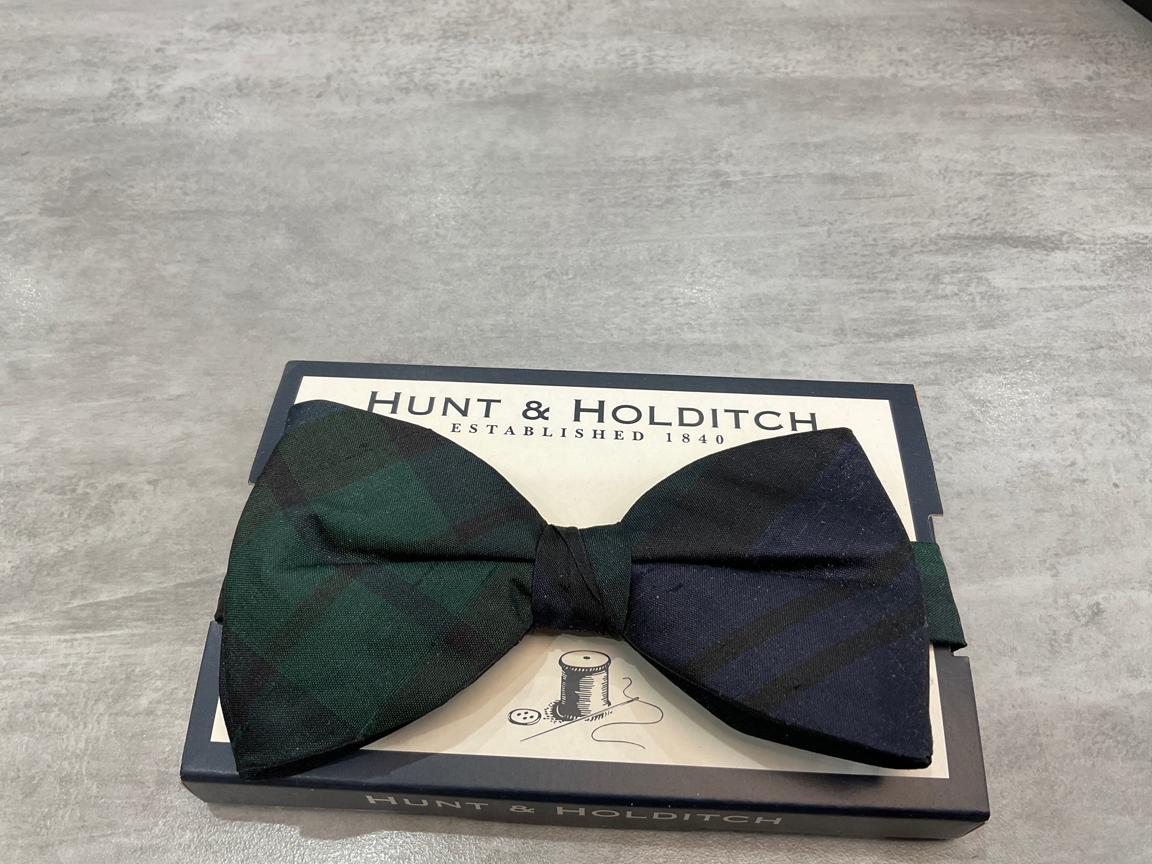 Bow Tie - Tartan bow tie Blue/green