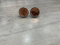 Penny farthing cufflink set
