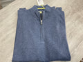 Avanti Airforce Blue Half Zip Jumper