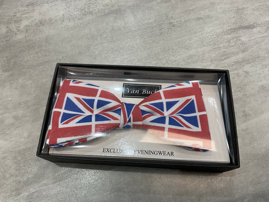 Union Jack bow tie