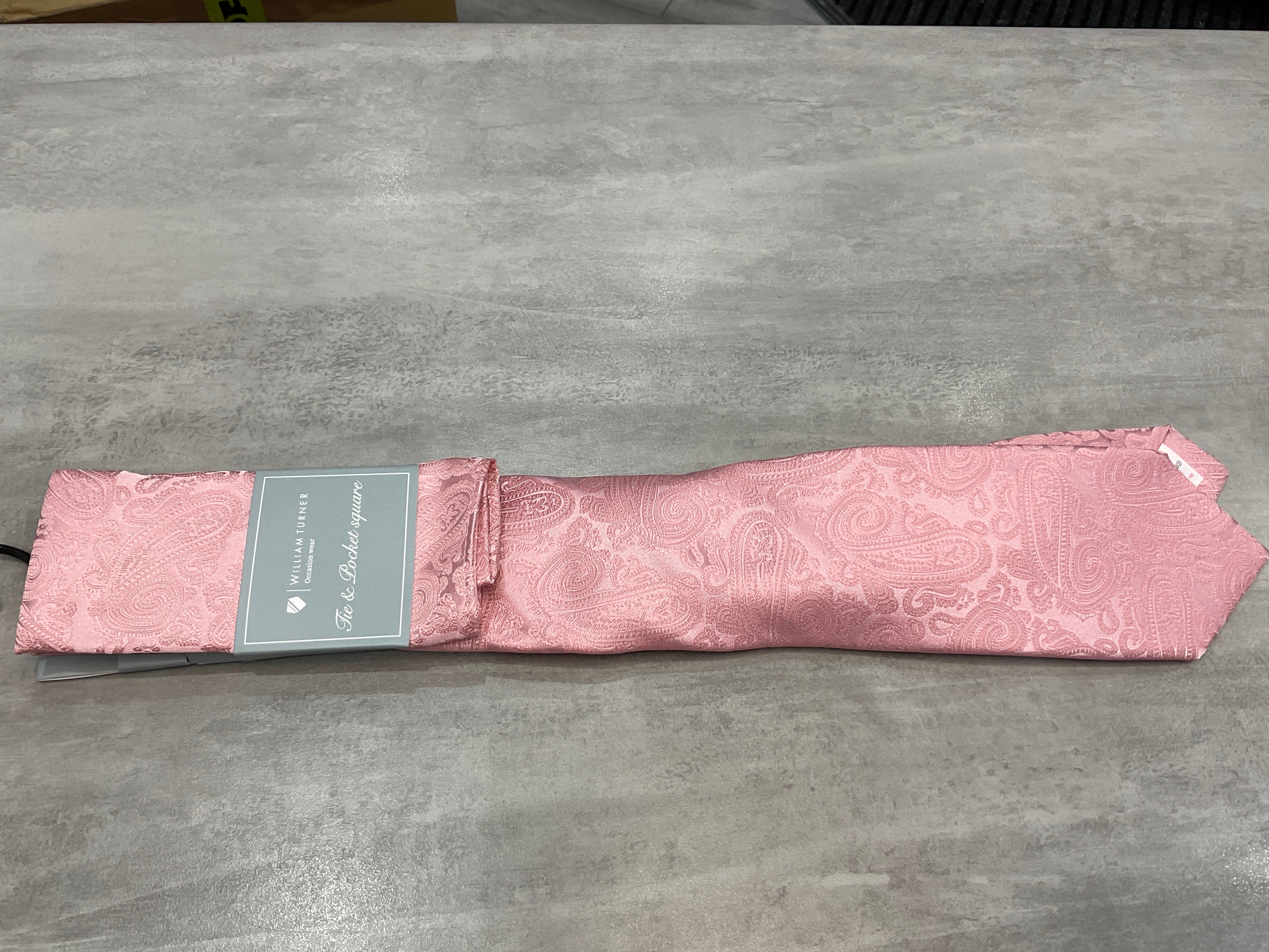 William Turner paisley baby pink