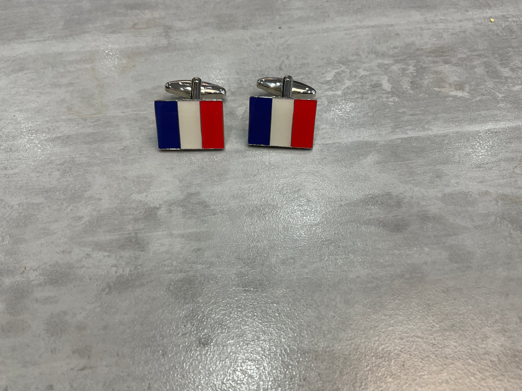 St Georges Cross Cufflinks, Italian flag and Dutch