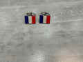 St Georges Cross Cufflinks, Italian flag and Dutch