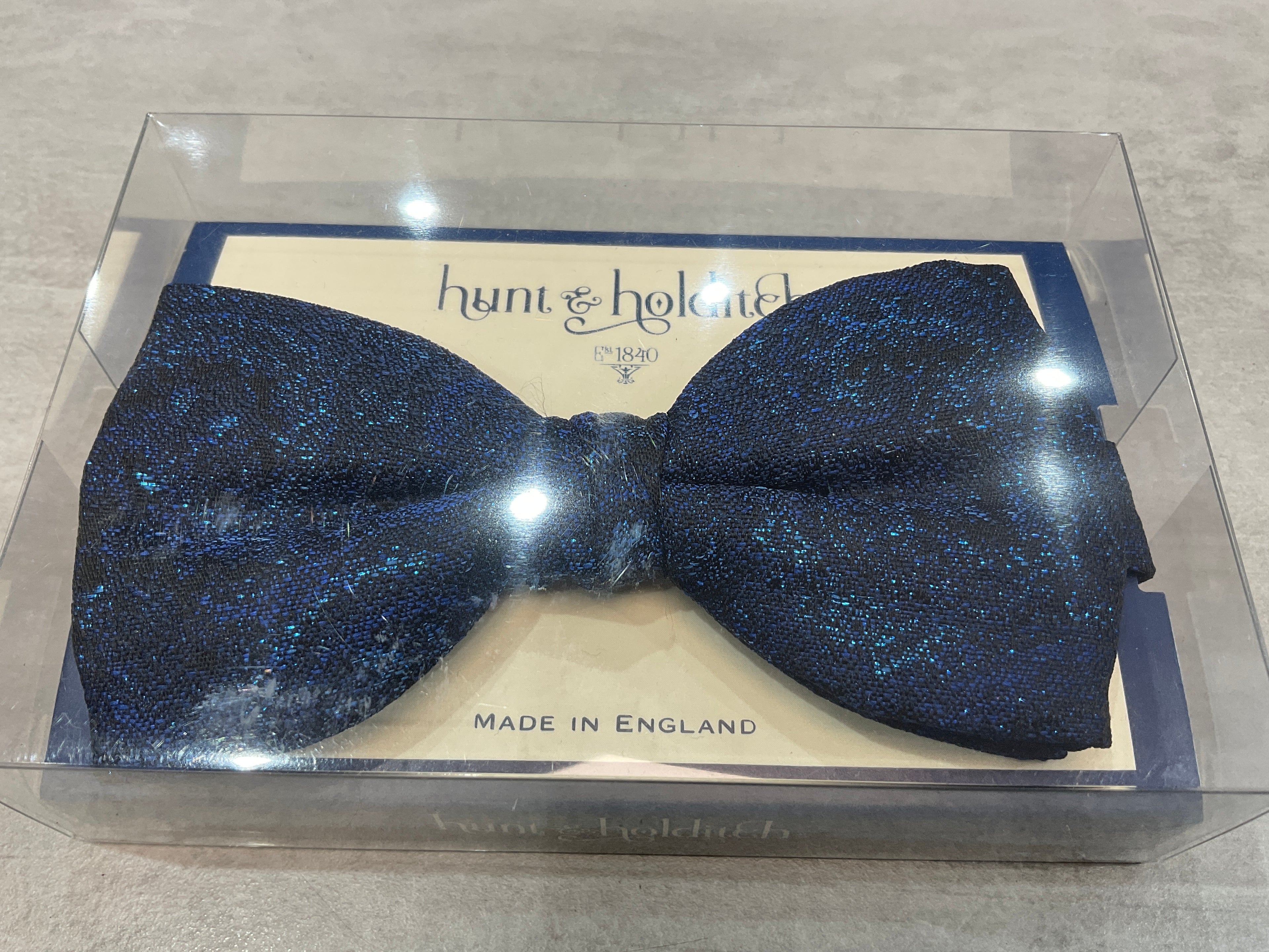 Bow Tie - Blue sparkle