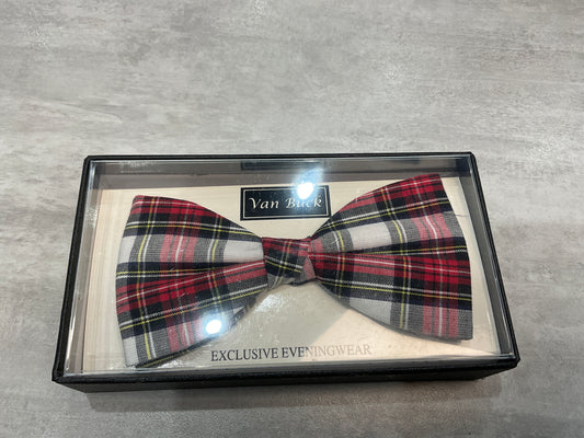 Van buck red tarten bow tie