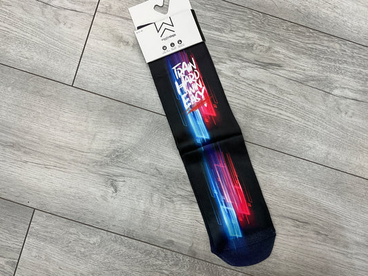 Wigglesteps Train Hard Socks