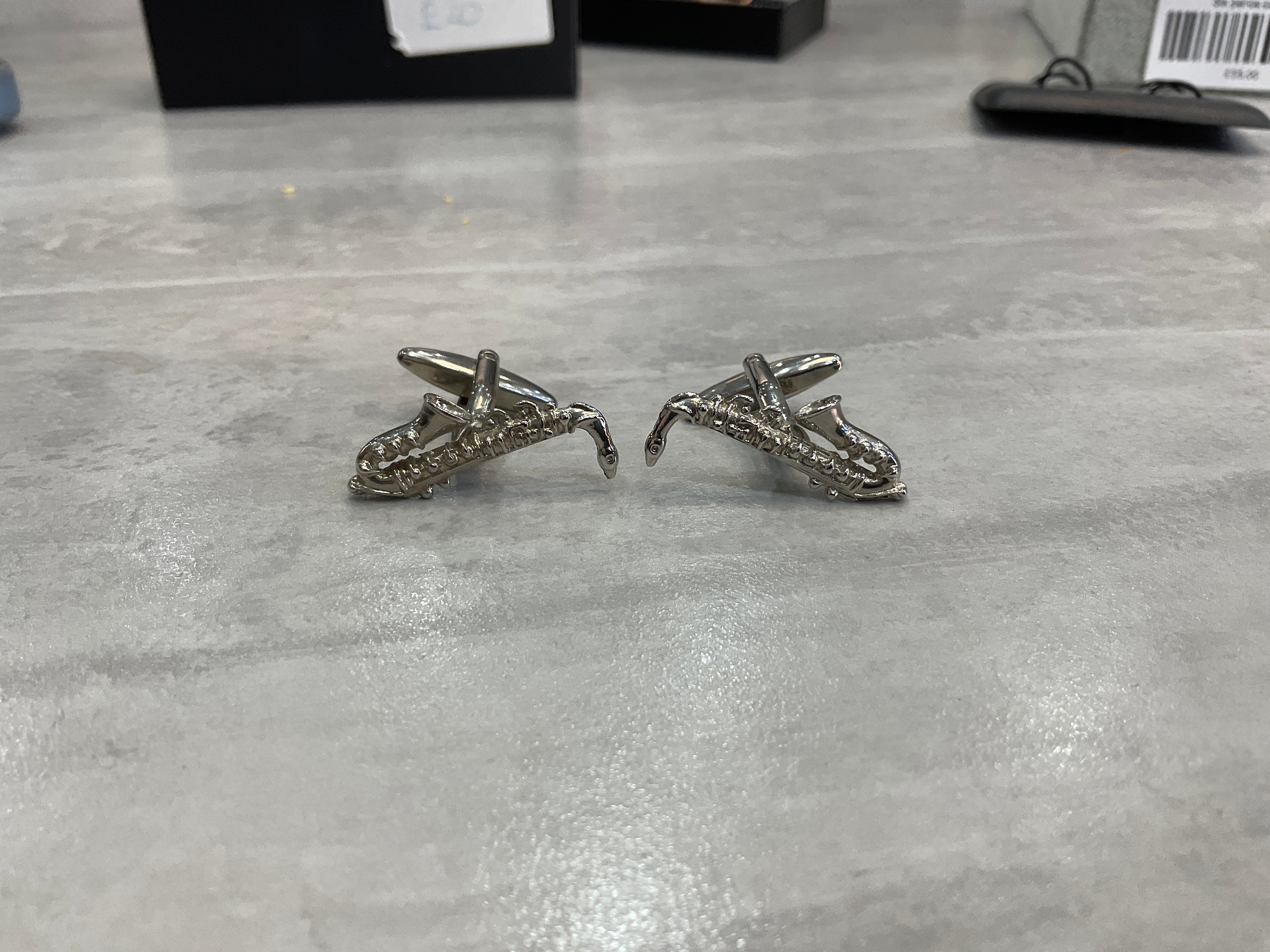 Saxaphone Cufflinks