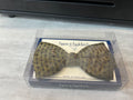 Bow Tie - Bronze/black star
