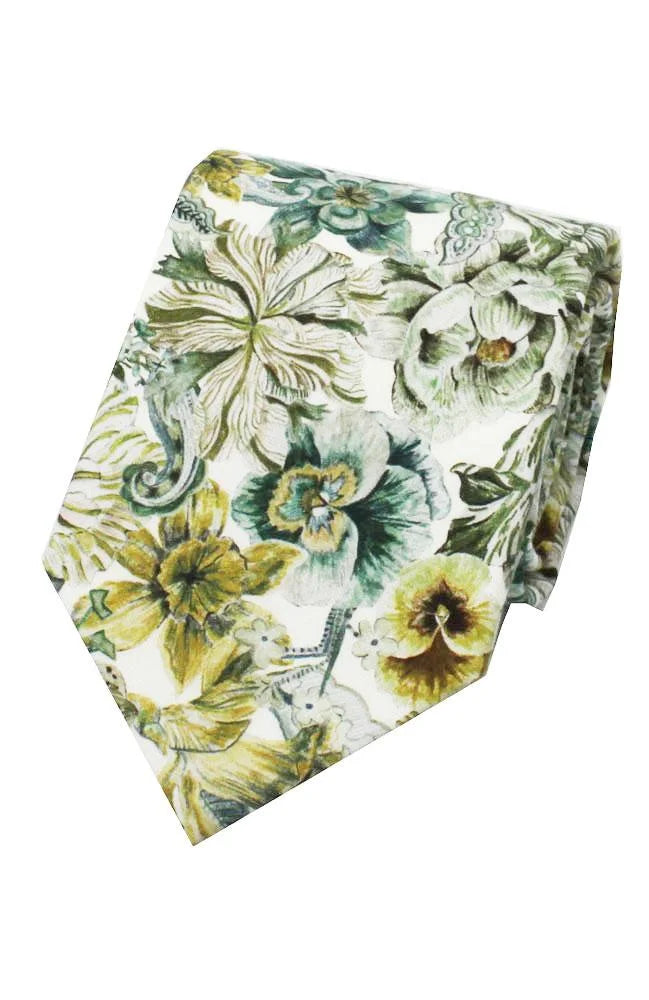 LA Smith Made With Liberty - Wonder sage Tie & Square (LIBT66/2)