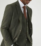 Jude Olive Herringbone Jacket