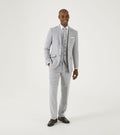 Jude Silver Herringbone Jacket