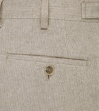 Jude Stone Herringbone Tweed Trousers