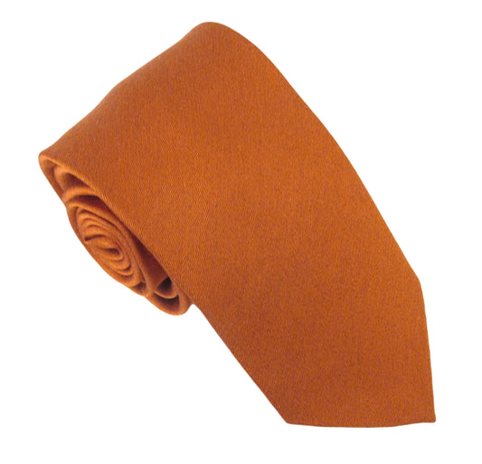 Van Buck Orange Tie & Square
