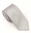 Van Buck Silver Grey 7 Tie & Square