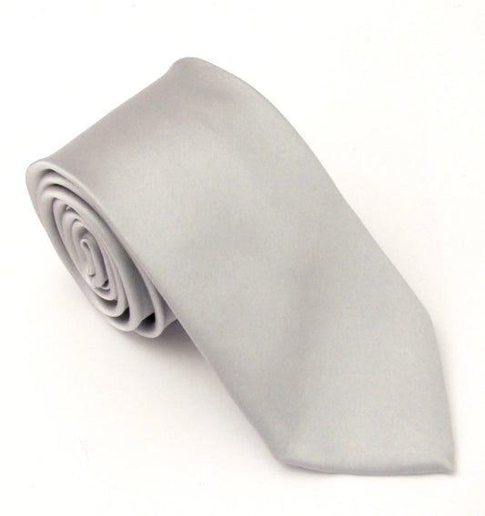 Van Buck Silver Grey Tie & Square