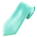 heirloom Spearmint Satin Tie and Square