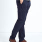 Cotton stretch mens chino trouser navy mish mash jeans