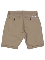Regular fit mens classic chino shorts for summer cotton stone beige stretch mish mash jeans