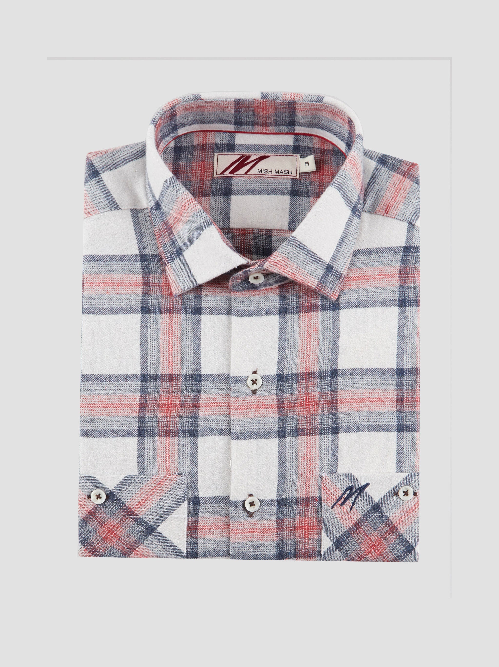 Mish Mash - Alaska Check Flannel Long Sleeve Shirt