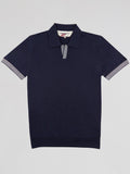 Lynx Navy Short Sleeve Knit
