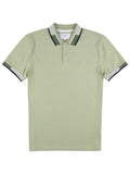 Regular Fit Oslo Pale Green Cotton Jersey Polo