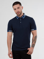 Regular Fit Classic Cotton Jersey Oslo Navy Polo