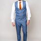 Man wearing George light blue three piece suit - Marc Darcy