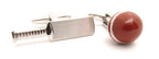 Van Buck Cricket Bat & Ball Novelty Cufflinks