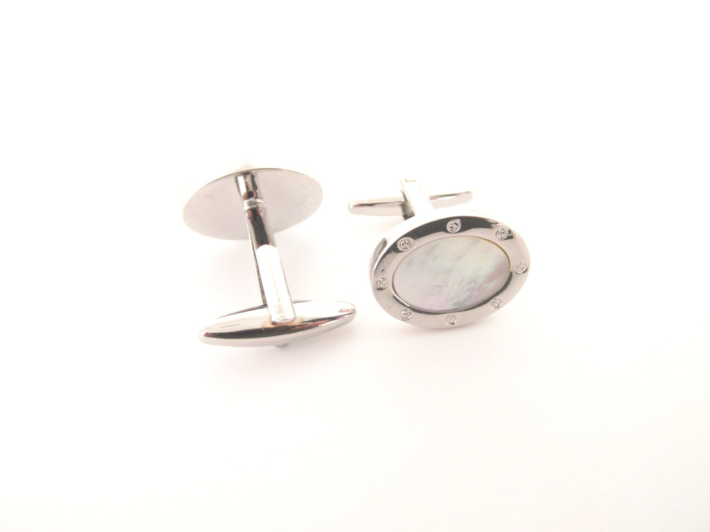 Van Buck Mother of Pearl Novelty Cufflinks