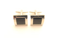 Van Buck Black Cats Eye Novelty Cufflinks