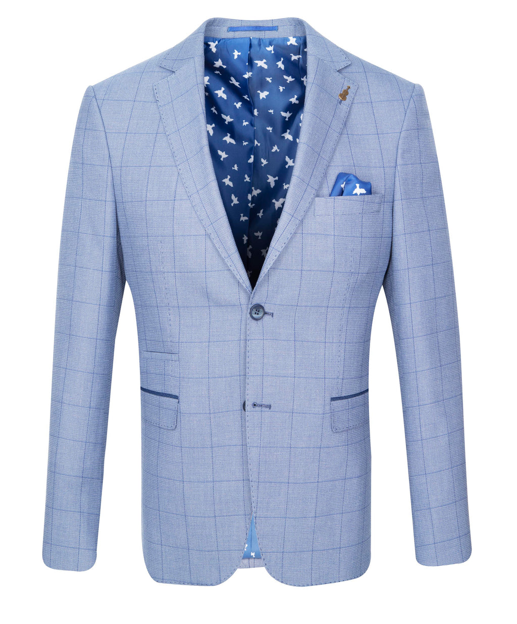 Windowpane Check 3 piece suit Sale
