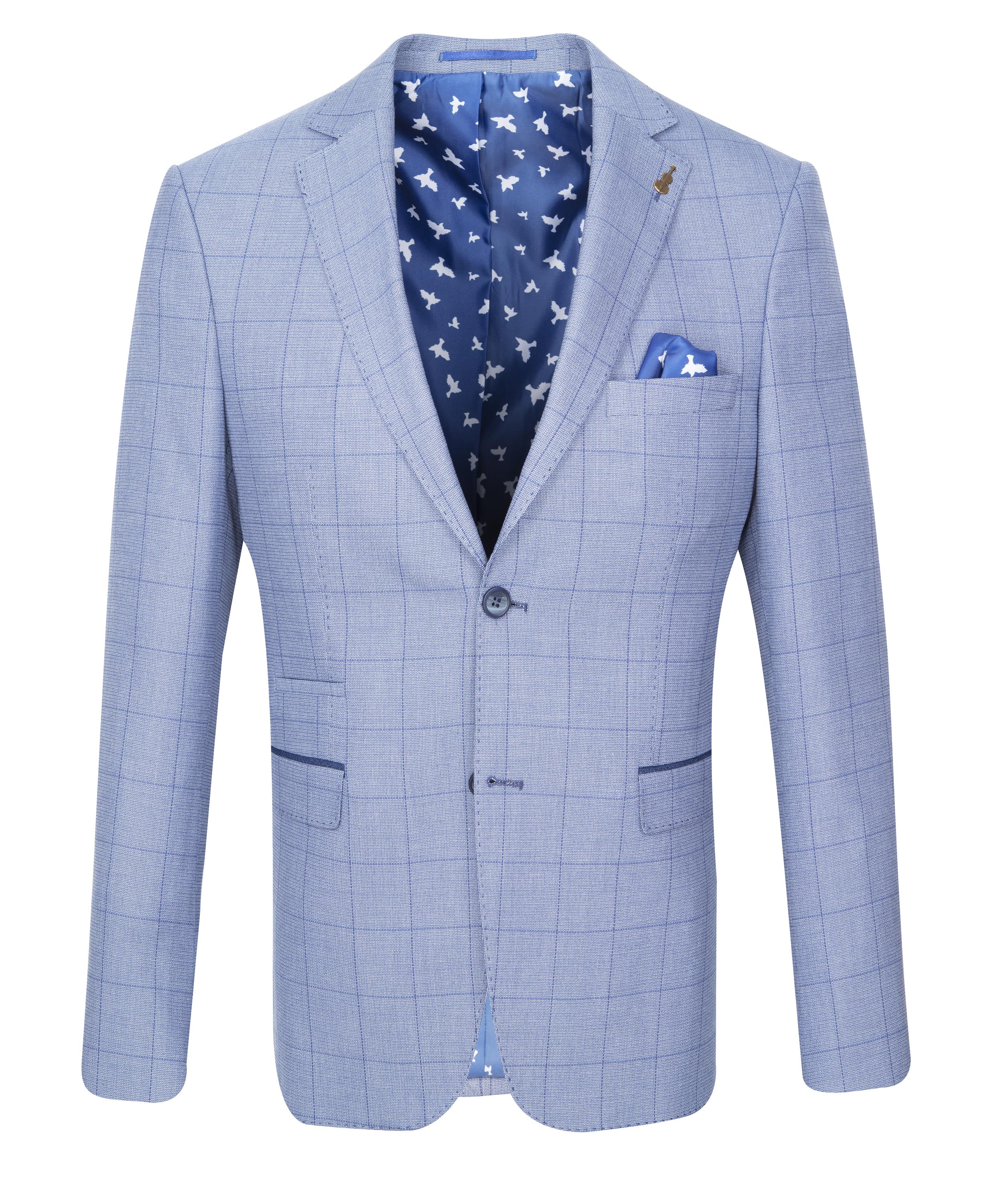 Windowpane Check 3 piece suit Sale