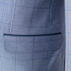 Windowpane Check 3 piece suit Sale