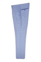 Windowpane check trouser sale