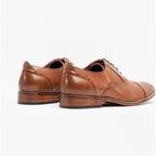 Men's Brogue Shoes - Tan