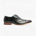 Men's Brogue Shoes Black M014A