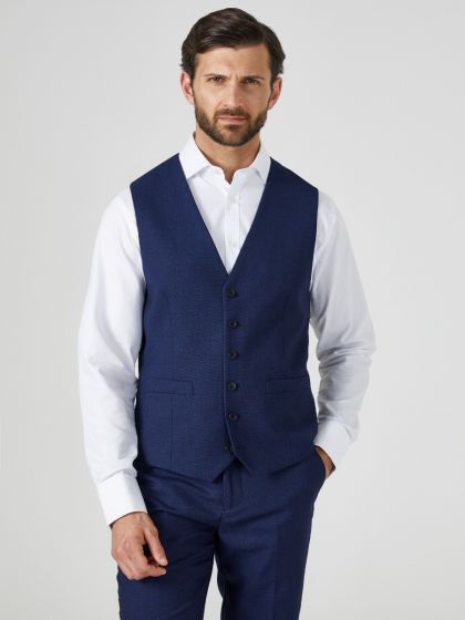 Harcourt Waistcoat by Skopes Navy